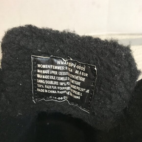 LUGZ WOMENS MARSELLA FLEECE BOOTS SIZE 9 - Picture 3 of 8